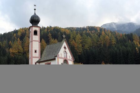Church in greenの写真素材