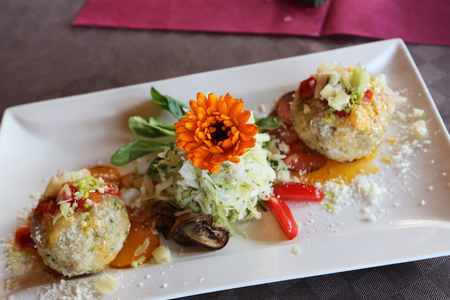 Dumplings South Tyrol - Italyの写真素材