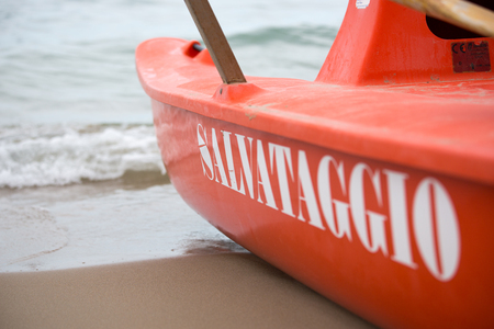 Rescue boatの写真素材