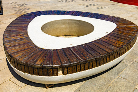 Public Leisure Furniture Bench With Nice Designの写真素材