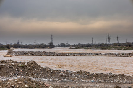 Tashkent, Uzbekistan- March 11, 2023: The theme of ecology and environmental protection and natureのeditorial素材