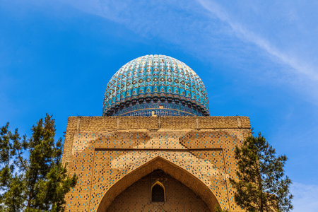 Memorial complex Bibi Khonim of the wife of the great commander Amir Temurのeditorial素材