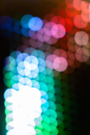 Texture background for overlay or texture design - abstract background with bokeh, defocused color spots and shadows, vintage or retro color tone.の写真素材