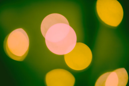 Texture background for overlay or texture design - abstract background with bokeh, defocused color spots and shadows, vintage or retro color tone.の写真素材