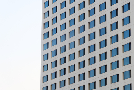 the pattern of window at the buildingの写真素材