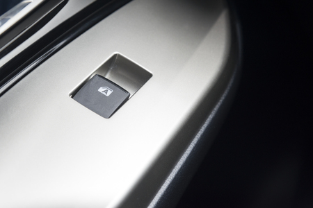 The automatic  car window button.The comfortable  concept.