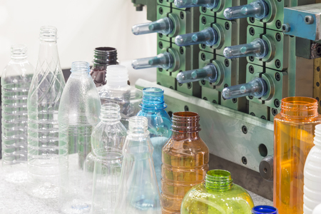 The various type  sample of plastic bottle.Plastic bottle container product.の写真素材