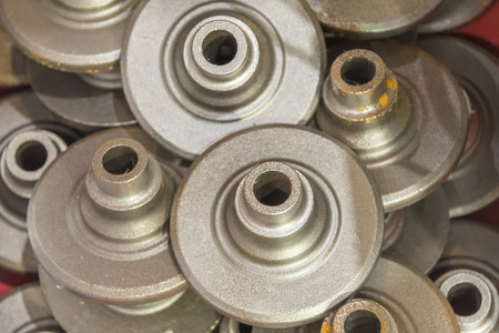 The automotive part from casting process.の写真素材