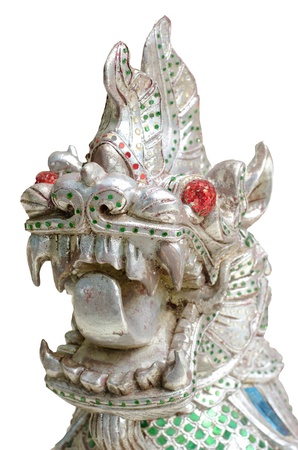 Old wood carving Thailand.の写真素材