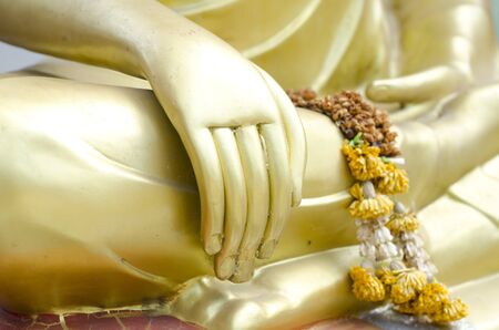 hands of the buddhaの写真素材
