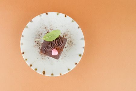 Image Food Cake mix, cocoa and cinnamon.の写真素材