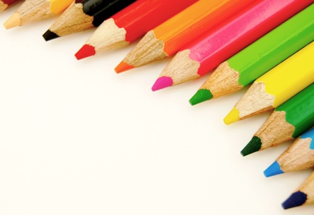 Curve Color Pencilの写真素材