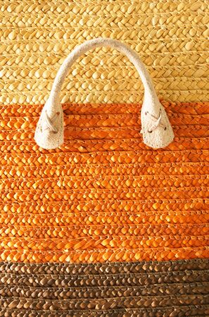 Side of the Native Thai Style Bamboo Box の写真素材