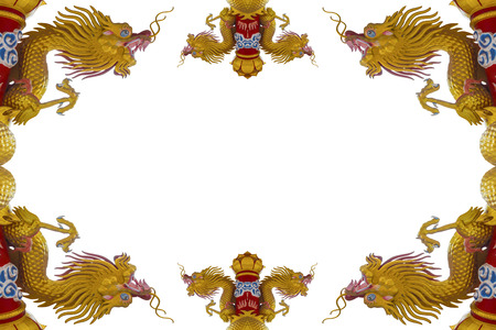 Golden Dragon Cardの写真素材