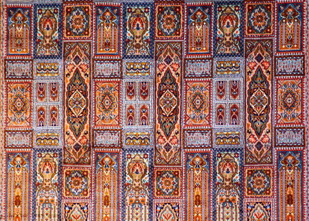Patterned Persian Carpet  Textureの写真素材
