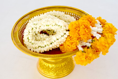 Jasmine garland in phan brazenの写真素材