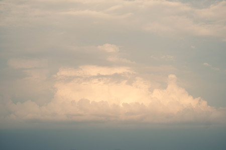 abstract of Cumulus cloud in afternoon background for forecast and meteorology conceptの写真素材