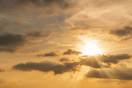 beautiful of abstract cumulustratus cloud in morning background for forecast and meteorology conceptの写真素材