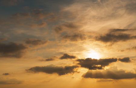 beautiful of abstract cumulustratus cloud in morning background for forecast and meteorology conceptの写真素材