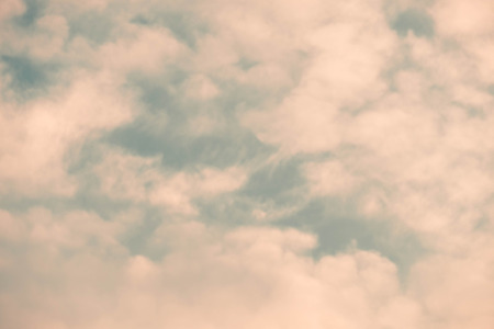 beautiful of abstract cumulustratus cloud in sunset background for forecast and meteorology conceptの写真素材
