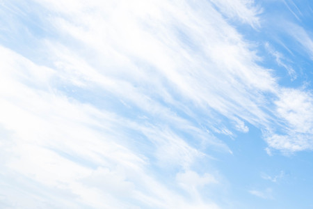 abstract of  Altostratus cloud in blue sky background for forecast and meteorology conceptの写真素材