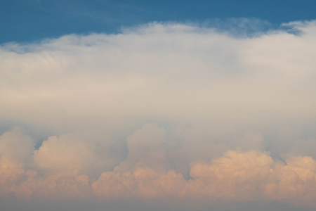 abstract of cloud in morning backgroundの写真素材