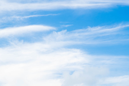 abstract of  Altostratus cloud in blue sky background for forecast and meteorology conceptの写真素材