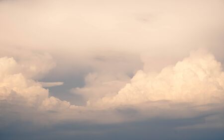 beautiful of abstract cumulustratus cloud in morning background for forecast and meteorology conceptの写真素材