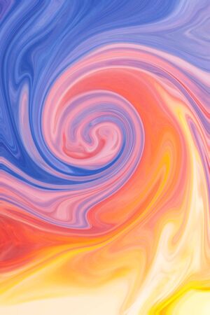Abstract Colorful swirl Texture Background illustrationの写真素材