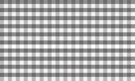 Black and white Thai loincloth Seamless Tartan Pattern Background.  Trendy Tiles Vector Illustration...