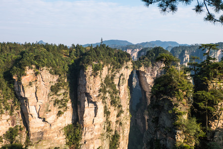 Zhangjiajie Wulingyuan National Park, Hunan, chinaの写真素材