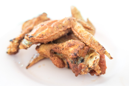 Thai style fried chicken wingsの写真素材