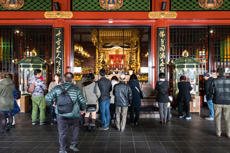 Tokyo, Japan - Nov 30, 2015 : Visitors walk through Sensoji Temple in Tokyo, Japan. It is the most famous buddhist temple in Asakusa district, one of the main tourist attraction in Tokyo, Japan.
Description
Sensoji Temple, the famous tourist attraction inのeditorial素材