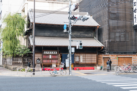TOKYO, JAPAN - November 30 2015: Asakusa, Tokyo. Asakusa is a famous tourism district with famous temple Sensoji and Tokyo Sky Treeのeditorial素材
