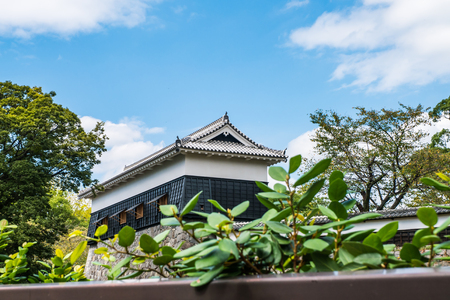 Kumamoto castle in Kumamoto, Japanのeditorial素材