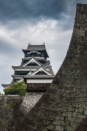 Kumamoto castle in Kumamoto, Japanのeditorial素材