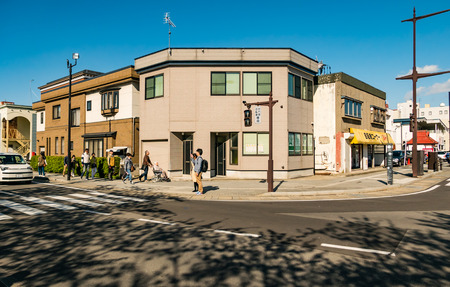 Aomori, Japan - April 30, 2016: Street of Hirosaki city near to Hirosaki castle in Aomori, Japanのeditorial素材