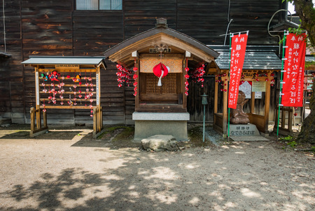 Takayama, Japan - May 2, 2016: Hida Kokubunji Temple, Takayama, Japan. The Hida Kokubunji Temple was constructed in 746 by Emperor Shomu to pray for the nation's peace and prosperity.のeditorial素材