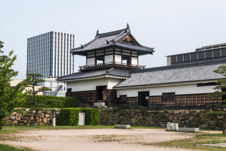 Hiroshima, Japan - May 5, 2016: Hiroshima Castle in Hiroshima, Japan.のeditorial素材