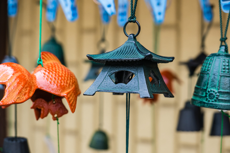 Japanese wind bellsの写真素材