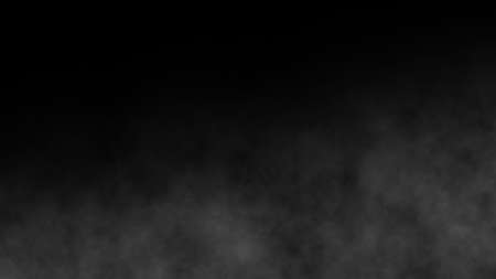 Atmospheric Smoke on black Backgroundの写真素材