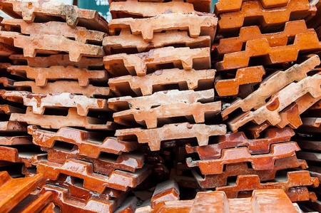 roof tiles backgroundの写真素材