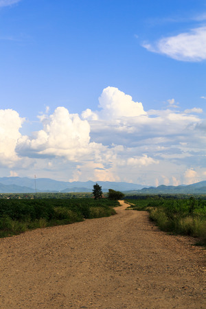 Country Roadの写真素材