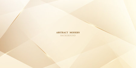 golden background design With elegant effect elements. Vector imageのイラスト素材