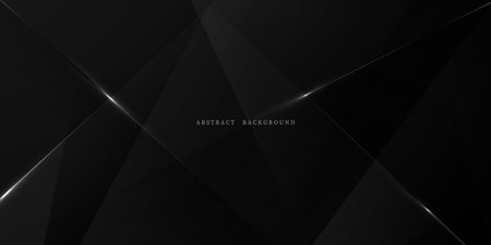 Black background with elegant effect. Vector illustration.のイラスト素材
