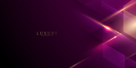 purple abstract background with luxurious effects Modern vector illustrationのイラスト素材