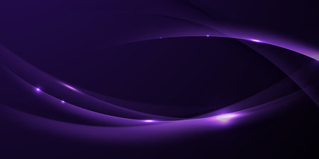 purple abstract background with luxurious effects Modern vector illustrationのイラスト素材