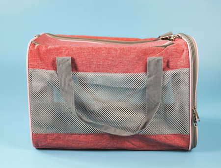 Pet carrier bag  for traveling with pets or visiting veterinarian. Animal transportation bag,...