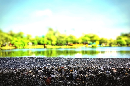 Mold of cement wall of lagoon montage styleの素材