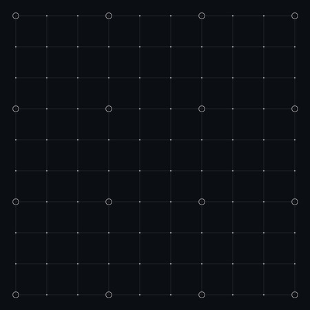 HUD interface with Grid. Vectorのイラスト素材